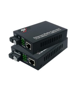 Media Converter AGS-MCBI3512-20 / AGS-MCBI5312-20),Media Converter with PoE for Seamless CCTV Cable,Just Play